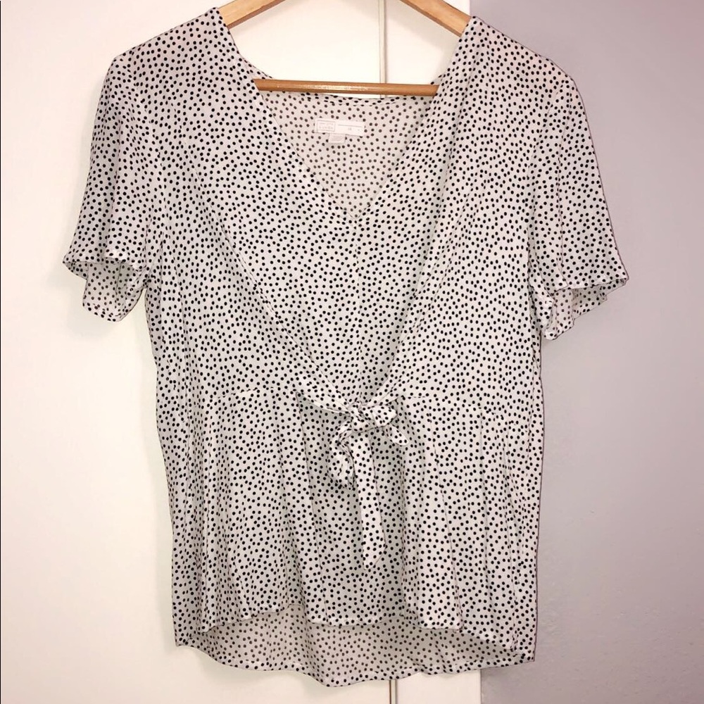 Polka dot top